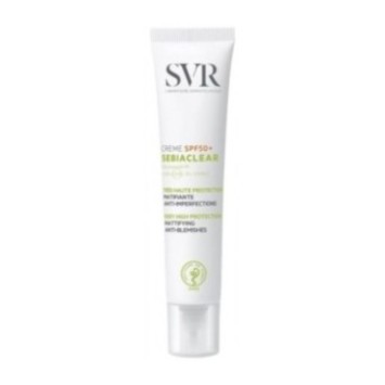 SVR SEBIACLEAR CREME SOLAIRE MATIFIANTE SPF50 40ML