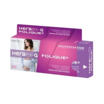 HERBEX G METAFOLIC GROSSESSE ALLAITEMENT BT30