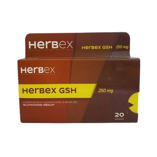 HERBEX GSH 250 MG BT20
