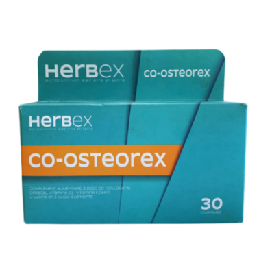 HERBEX CO-OSTEOREX 30 COMPRIMES