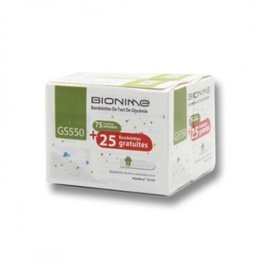 BIONIME BANDELETTES BT75+25 GRATUIT BIONIME BANDELETTES BT75+25 GRATUIT