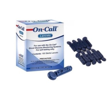 ON CALL PLUS LANCETTE B/100
