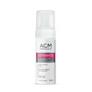 ACM DÉPIWHITE MOUSSE NETTOYANTE ÉCLAIRCISSANTE ACM DÉPIWHITE MOUSSE NETTOYANTE ÉCLAIRCISSANTE
