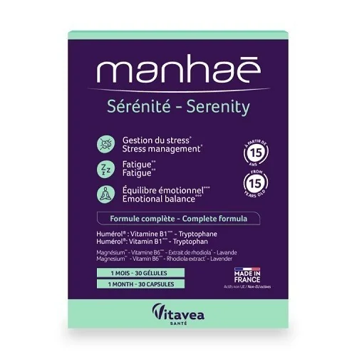 VITAVEA MANHAE SÉRÉNITÉ FATIGUE & STRESS