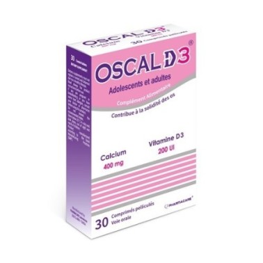 PHARMACARE OSCAL D3 30 COMPRIMÉS PHARMACARE OSCAL D3 30 COMPRIMÉS