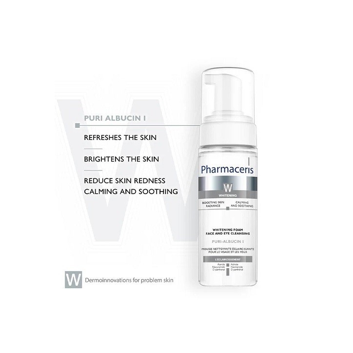 PHARMACERIS W MOUSSE BLANCHISSANTE NETTOYANTE