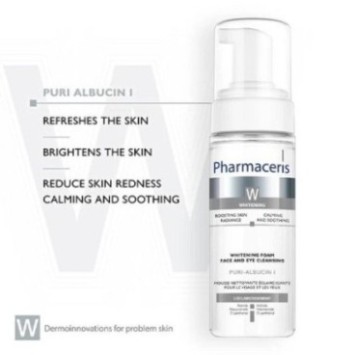 PHARMACERIS W MOUSSE BLANCHISSANTE NETTOYANTE