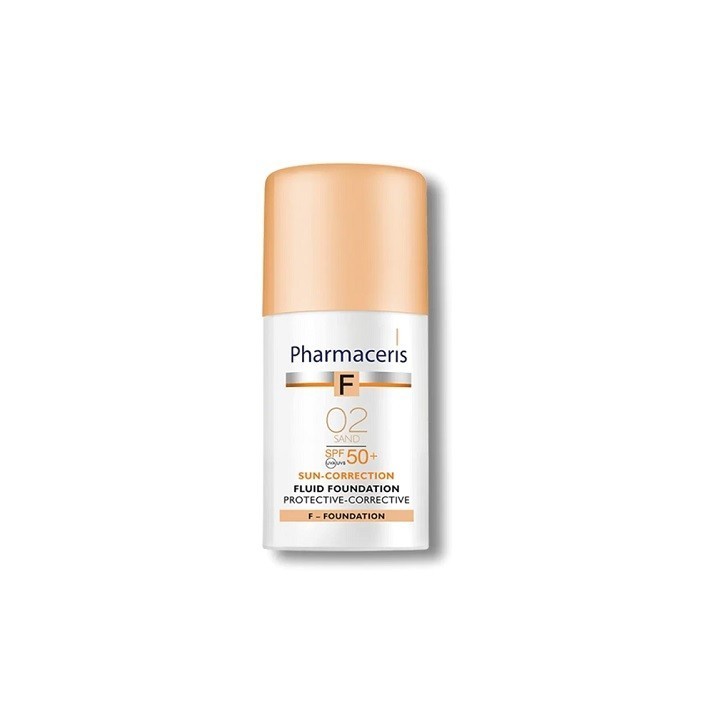 PHARMACERIS F FOND DE TEINT SPF50+ SAND 02