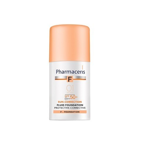 PHARMACERIS F FOND DE TEINT SPF50+ IVORY 01
