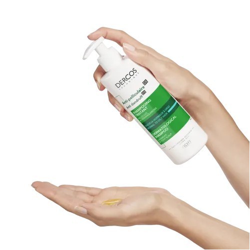 VICHY DERCOS ANTI-PELLICULAIRE SHAMPOOING CHEVEUX NORMAUX À GRAS 390 ML