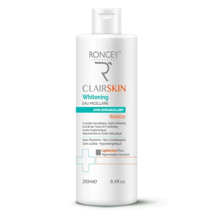 RONCEY CLAIRSKIN EAU MICELLAIRE ECLAIRCISSANT 250ML