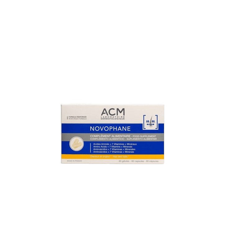 ACM NOVOPHANE ONGLES & CHEVEUX 60 GÉLULES